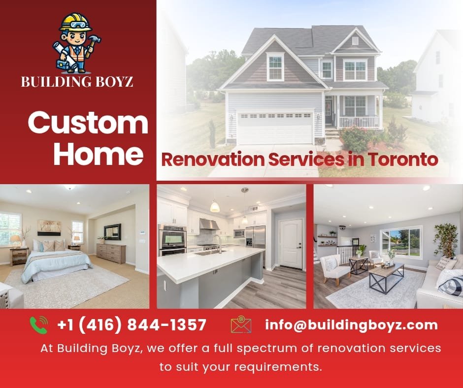 Custom Home Renovation Services in Toronto