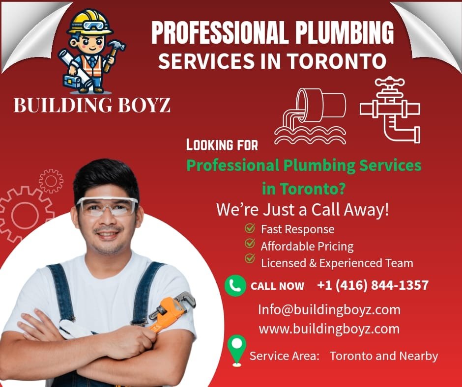Professional plumbing services in Toronto