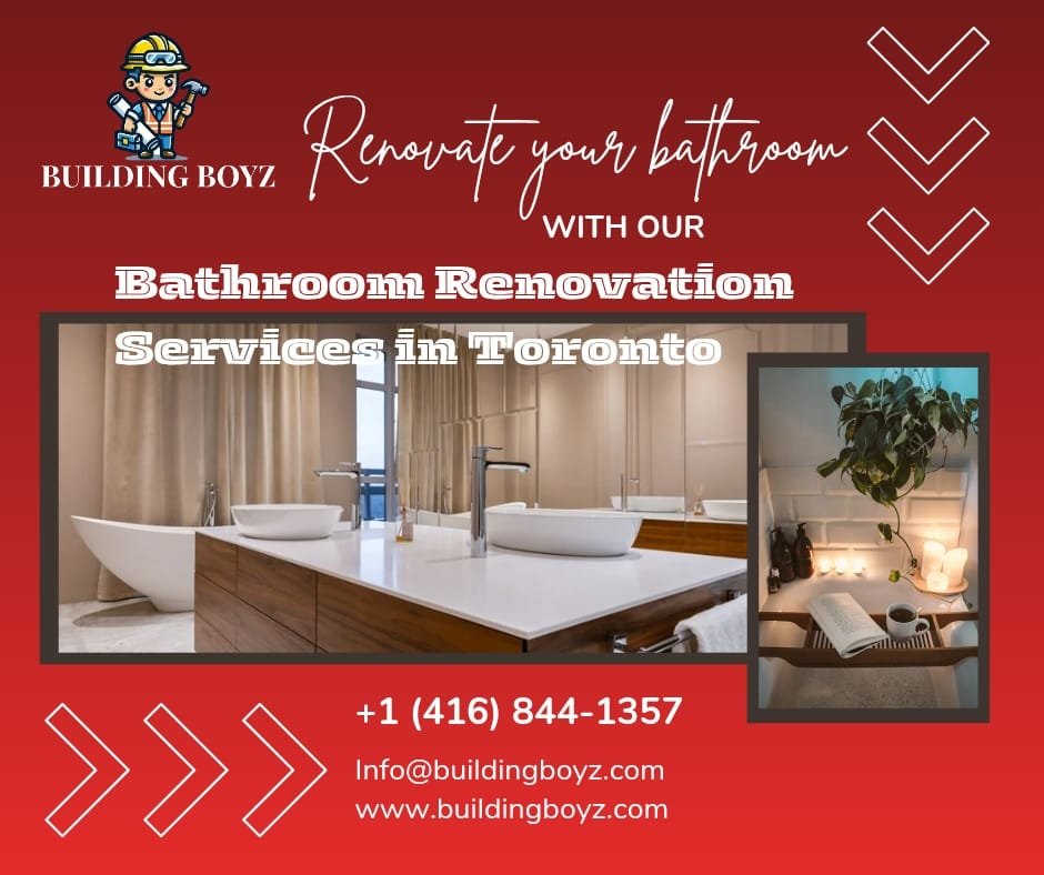 Bathroom renovation services in Toronto