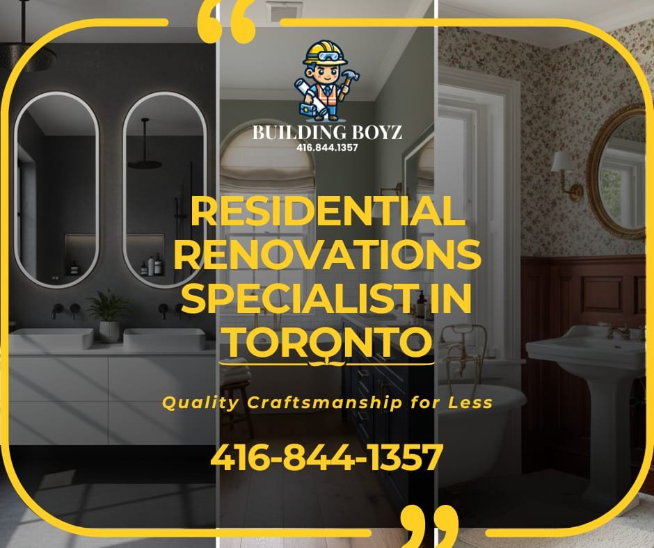 Residential Renovations Specialist in Toronto