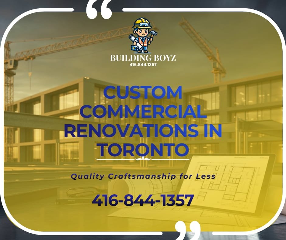 Custom Commercial Renovations in Toronto