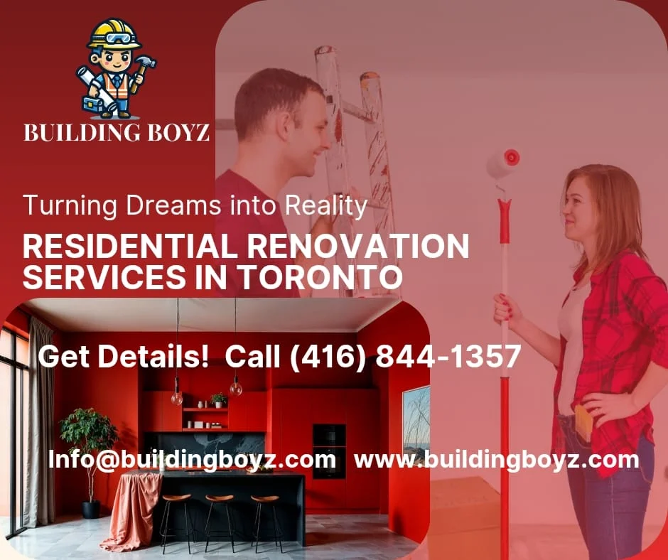 Residential renovation services in Toronto
