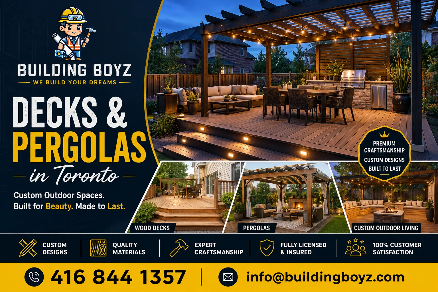 Decks and Pergolas in Toronto