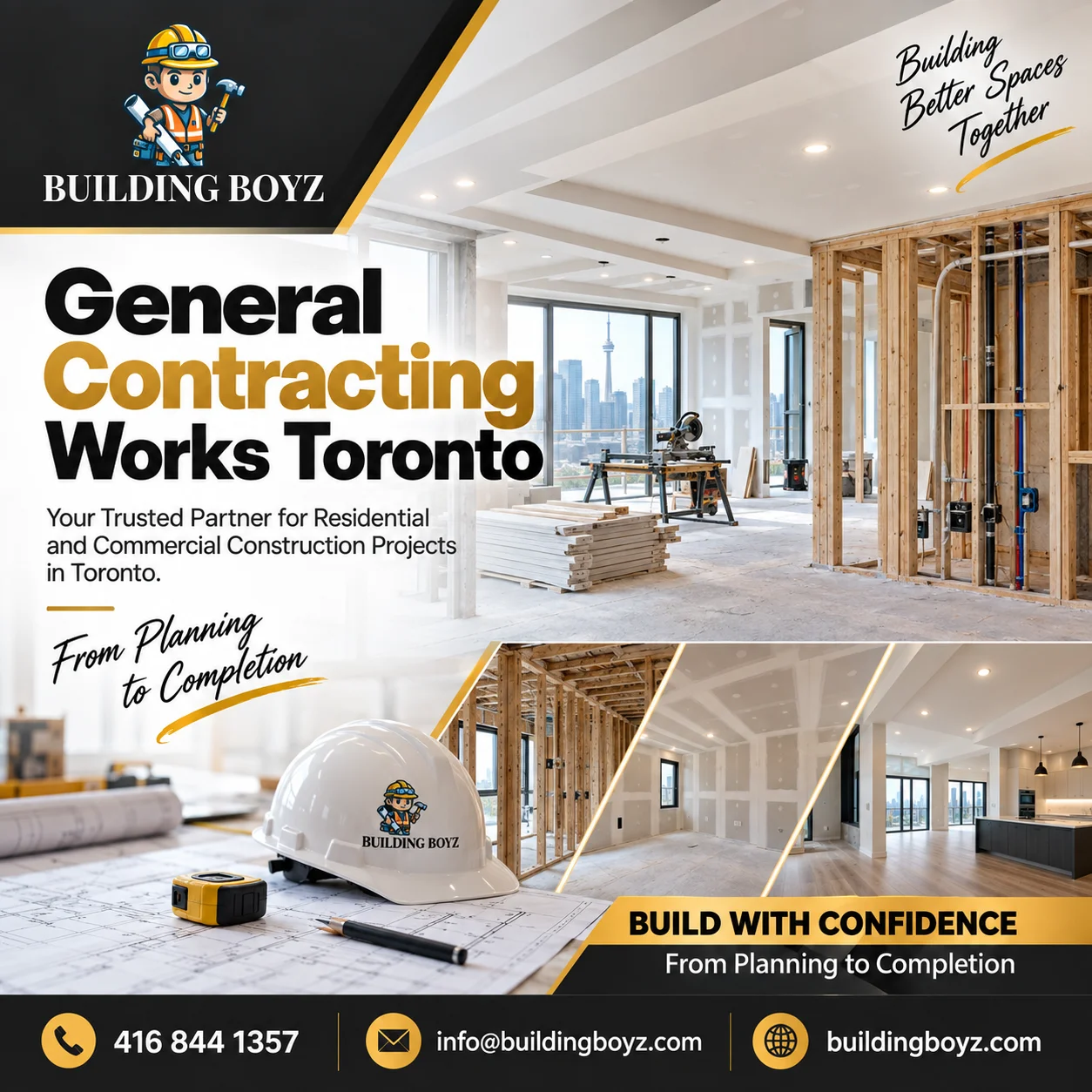 General Contracting Works Toronto